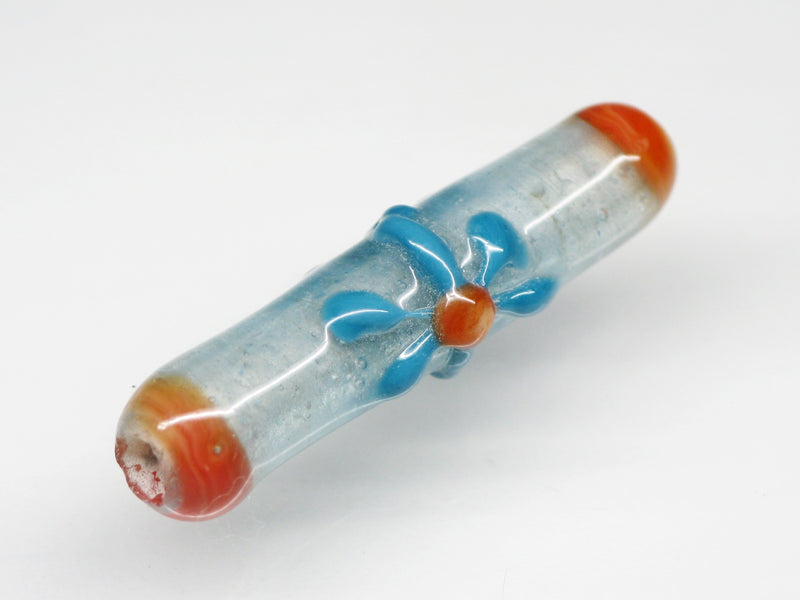 TOKO-BEADS AG017S-08 Glass bead 9mm AG017S-08 フラワービーズ 9mm Asian bead & African bead  Handmade,Lampeork,bead,asia,india,ethnic,parts,accessory,beads とんぼ玉,ビーズ,トンボ玉,アジア,インド,エスニック,手作り,パーツ,アクセサリー
