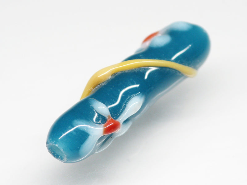 TOKO-BEADS AG017S-12 Glass bead 7mm AG017S-12 フラワービーズ 7mm Asian bead & African bead  Handmade,Lampeork,bead,asia,india,ethnic,parts,accessory,beads とんぼ玉,ビーズ,トンボ玉,アジア,インド,エスニック,手作り,パーツ,アクセサリー