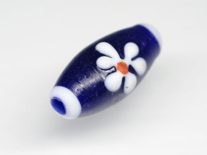 TOKO-BEADS AG017S-16 Glass bead 10mm AG017S-16 フラワービーズ 10mm Asian bead & African bead  Handmade,Lampeork,bead,asia,india,ethnic,parts,accessory,beads とんぼ玉,ビーズ,トンボ玉,アジア,インド,エスニック,手作り,パーツ,アクセサリー