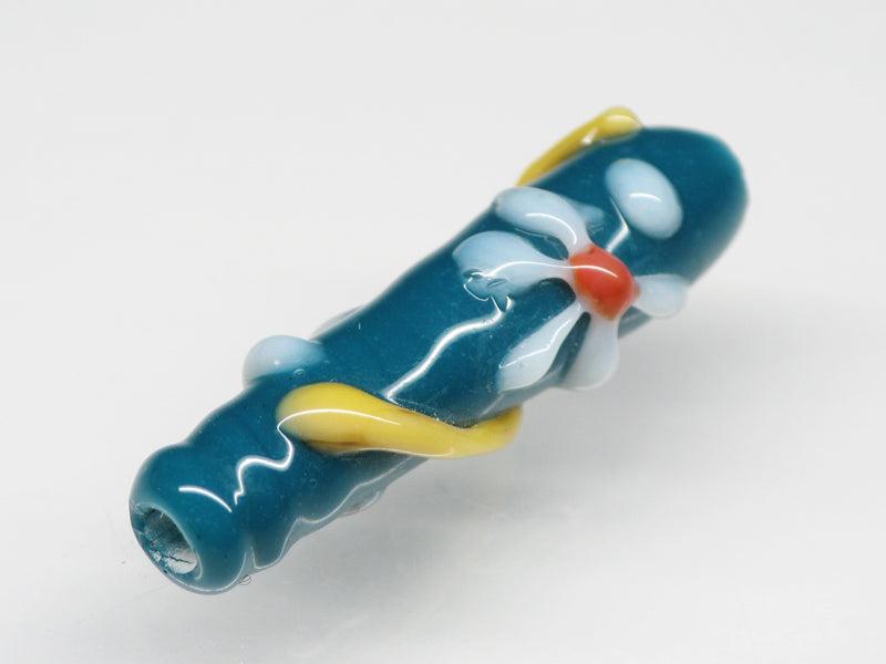 TOKO-BEADS AG017-31S Glass bead 7mm AG017-31S フラワービーズ 7mm Asian bead & African bead  Handmade,Lampeork,bead,asia,india,ethnic,parts,accessory,beads とんぼ玉,ビーズ,トンボ玉,アジア,インド,エスニック,手作り,パーツ,アクセサリー