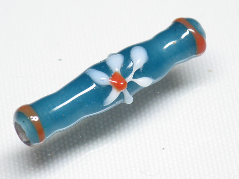TOKO-BEADS AG017-34S Glass bead 7~8mm AG017-34S フラワービーズ 7~8mm Asian bead & African bead  Handmade,Lampeork,bead,asia,india,ethnic,parts,accessory,beads とんぼ玉,ビーズ,トンボ玉,アジア,インド,エスニック,手作り,パーツ,アクセサリー