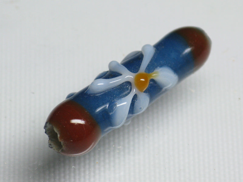 TOKO-BEADS AG017-39S Glass bead 7~8mm AG017-39S フラワービーズ 7~8mm Asian bead & African bead  Handmade,Lampeork,bead,asia,india,ethnic,parts,accessory,beads とんぼ玉,ビーズ,トンボ玉,アジア,インド,エスニック,手作り,パーツ,アクセサリー