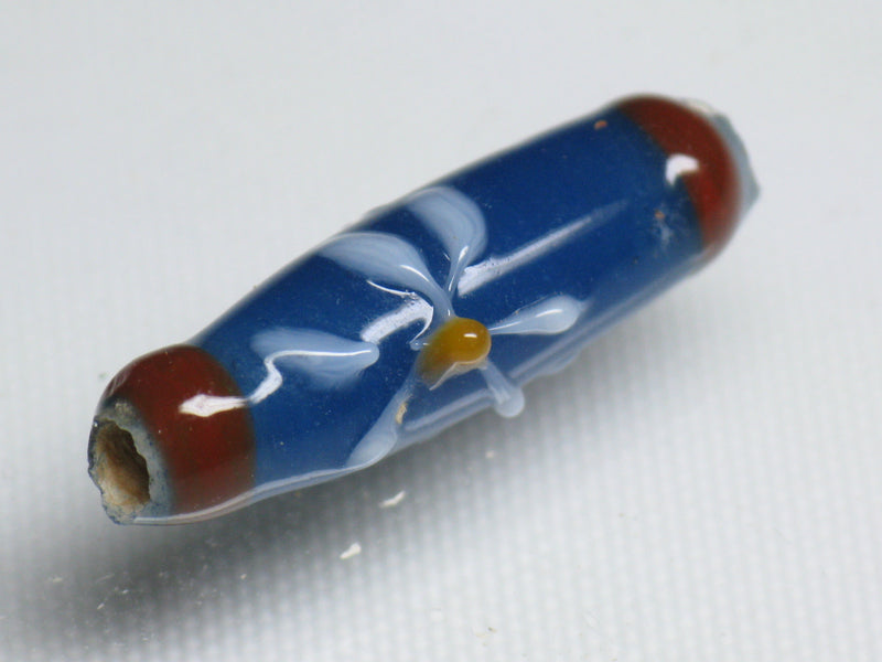 TOKO-BEADS AG017-40S Glass bead 7~8mm AG017-40S フラワービーズ 7~8mm Asian bead & African bead  Handmade,Lampeork,bead,asia,india,ethnic,parts,accessory,beads とんぼ玉,ビーズ,トンボ玉,アジア,インド,エスニック,手作り,パーツ,アクセサリー