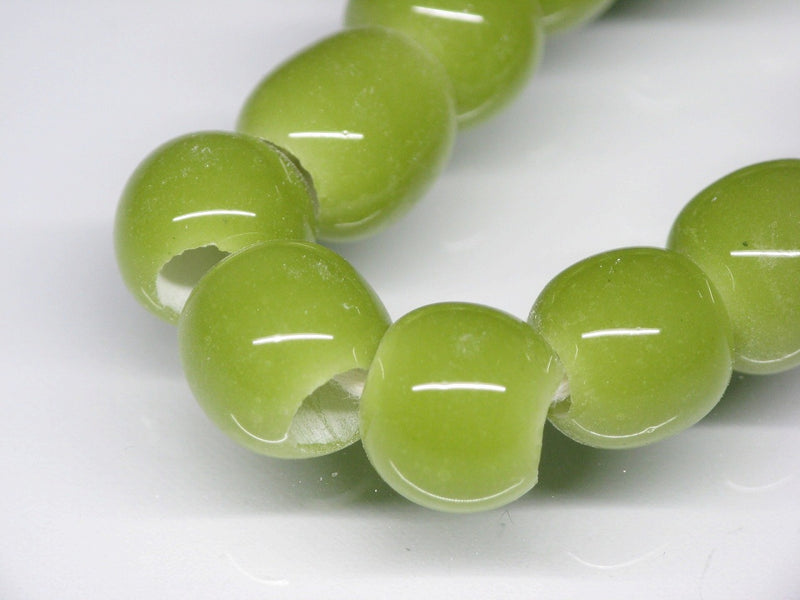 TOKO-BEADS AG018-04N Glass bead (strand) 10~11mm AG018-04N ガラスビーズ（連） 10~11mm Asian bead & African bead  Handmade,Lampeork,bead,asia,india,ethnic,parts,accessory,beads とんぼ玉,ビーズ,トンボ玉,アジア,インド,エスニック,手作り,パーツ,アクセサリー