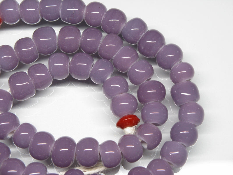 | TOKO-BEADS |AG018N-05 ガラスビーズ（連） 10~11mmとんぼ玉,ビーズ,トンボ玉,アジア,インド,エスニック,手作り,パーツ,アクセサリー