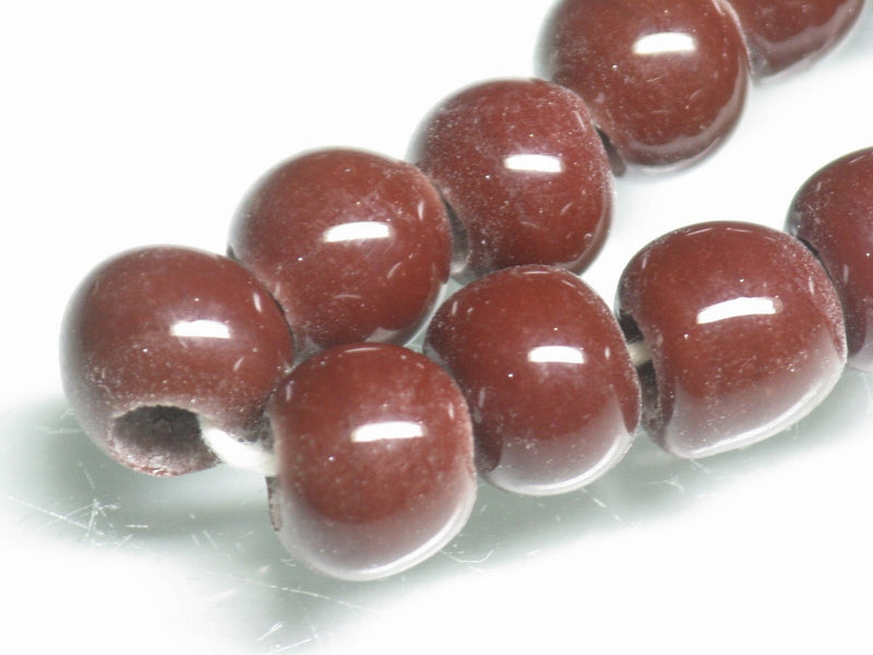 TOKO-BEADS AG018-14N Glass bead (strand) 10mm AG018-14N ガラスビーズ（連） 10mm Asian bead & African bead  Handmade,Lampeork,bead,asia,india,ethnic,parts,accessory,beads とんぼ玉,ビーズ,トンボ玉,アジア,インド,エスニック,手作り,パーツ,アクセサリー