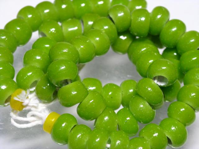 | TOKO-BEADS |AG018N-19 ガラスビーズ（連） 10mmとんぼ玉,ビーズ,トンボ玉,アジア,インド,エスニック,手作り,パーツ,アクセサリー