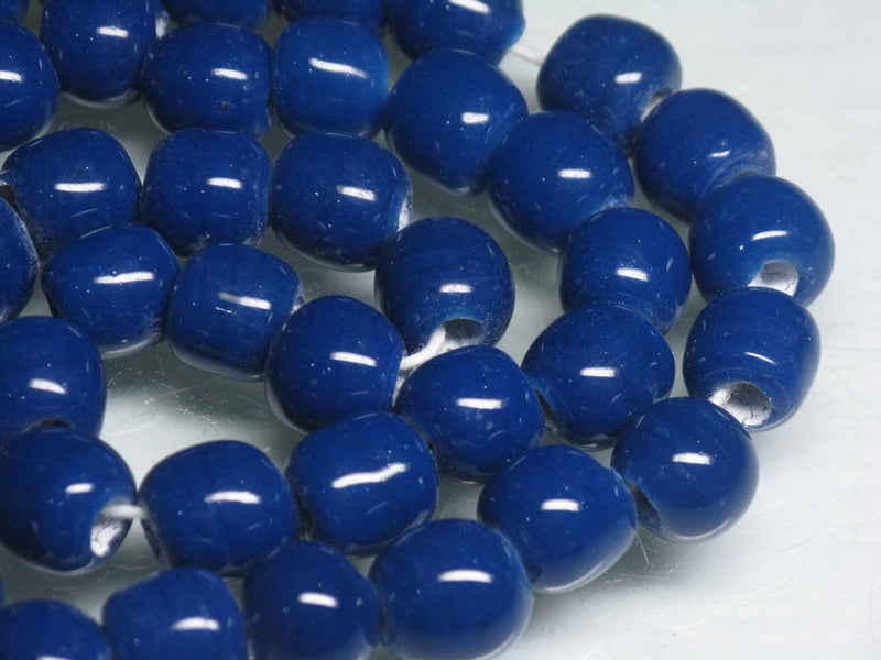 | TOKO-BEADS |AG018N-21 ガラスビーズ（連） 10mmとんぼ玉,ビーズ,トンボ玉,アジア,インド,エスニック,手作り,パーツ,アクセサリー