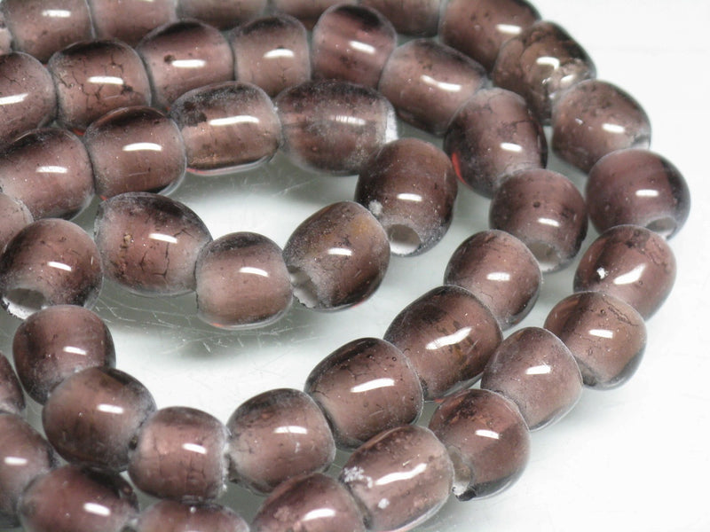 | TOKO-BEADS |AG018N-27 ガラスビーズ（連） 10mmとんぼ玉,ビーズ,トンボ玉,アジア,インド,エスニック,手作り,パーツ,アクセサリー