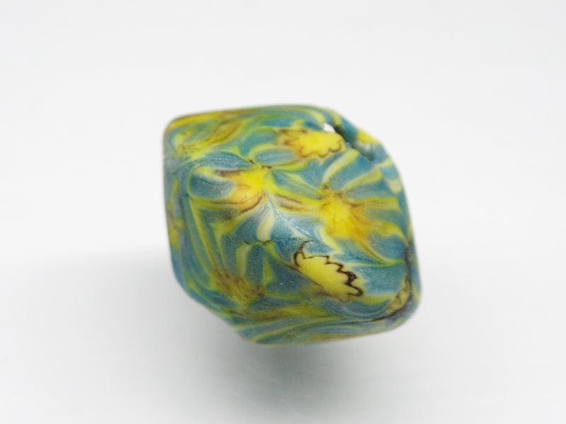 TOKO-BEADS AG019S-03 Glass bead 17.5~18.5mm AG019S-03 そろばん型とんぼ玉 17.5~18.5mm Asian bead & African bead  Handmade,Lampeork,bead,asia,india,ethnic,parts,accessory,beads とんぼ玉,ビーズ,トンボ玉,アジア,インド,エスニック,手作り,パーツ,アクセサリー