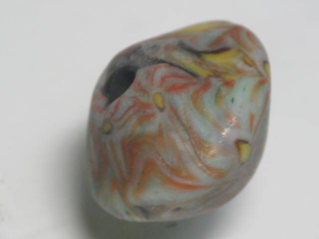 TOKO-BEADS AG019S-05 Glass bead 17.5~18.5mm AG019S-05 そろばん型とんぼ玉 17.5~18.5mm Asian bead & African bead  Handmade,Lampeork,bead,asia,india,ethnic,parts,accessory,beads とんぼ玉,ビーズ,トンボ玉,アジア,インド,エスニック,手作り,パーツ,アクセサリー