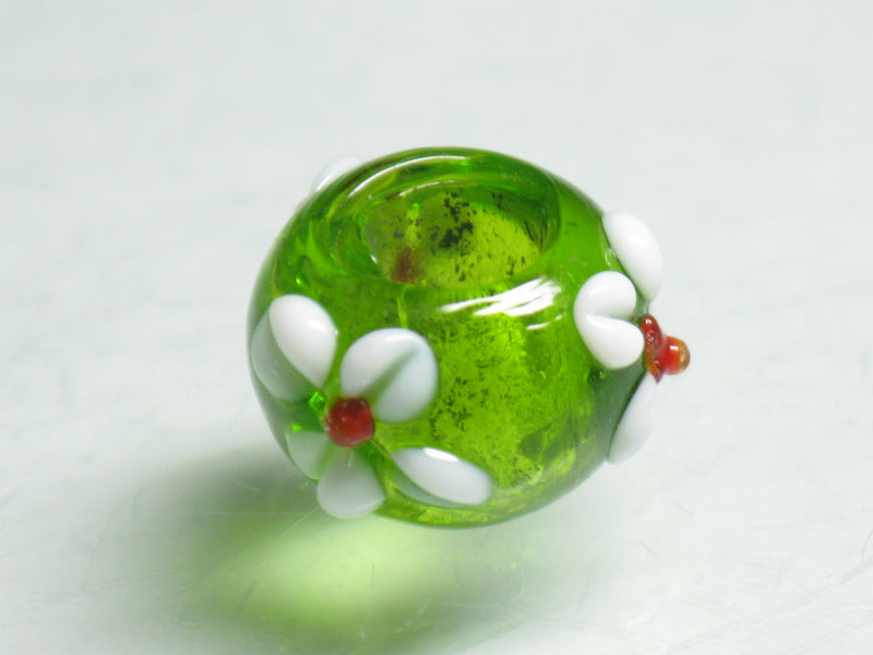 TOKO-BEADS AG020-91 Glass bead (strand) 13.5~14.5mm AG020-91 リング型ビーズ 13.5~14.5mm Asian bead & African bead  Handmade,Lampeork,bead,asia,india,ethnic,parts,accessory,beads とんぼ玉,ビーズ,トンボ玉,アジア,インド,エスニック,手作り,パーツ,アクセサリー