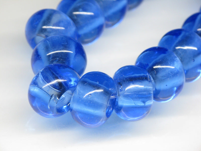 TOKO-BEADS AG020N-01 Glass bead (strand) 14mm AG020N-01 リング型ビーズ（連） 14mm Asian bead & African bead  Handmade,Lampeork,bead,asia,india,ethnic,parts,accessory,beads とんぼ玉,ビーズ,トンボ玉,アジア,インド,エスニック,手作り,パーツ,アクセサリー