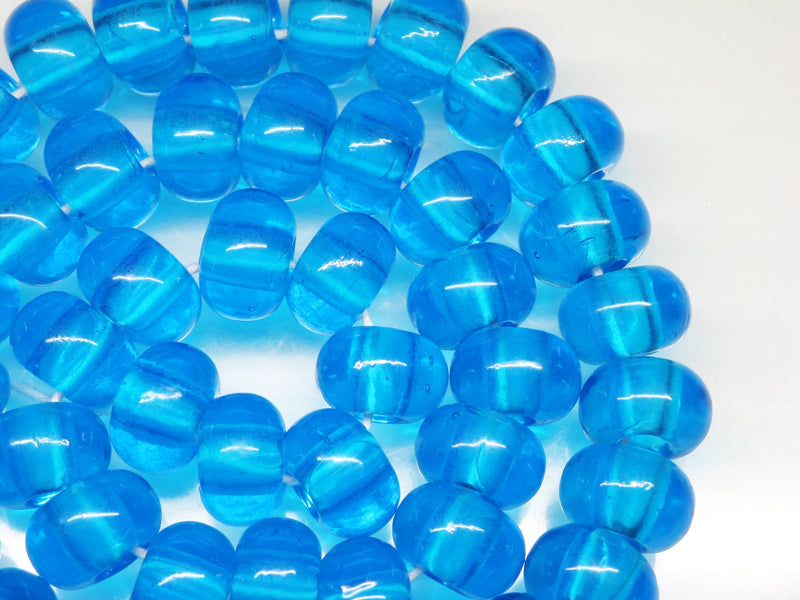 TOKO-BEADS AG020N-02 Glass bead (strand) 14mm AG020N-02 リング型ビーズ（連） 14mm Asian bead & African bead  Handmade,Lampeork,bead,asia,india,ethnic,parts,accessory,beads とんぼ玉,ビーズ,トンボ玉,アジア,インド,エスニック,手作り,パーツ,アクセサリー
