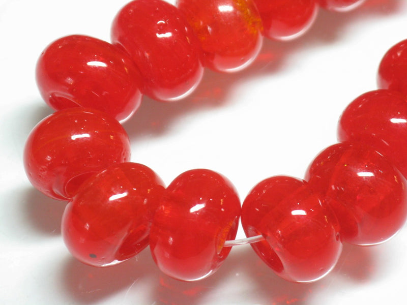 TOKO-BEADS AG020N-09 Glass bead (strand) 14mm AG020N-09 リング型ビーズ（連） 14mm Asian bead & African bead  Handmade,Lampeork,bead,asia,india,ethnic,parts,accessory,beads とんぼ玉,ビーズ,トンボ玉,アジア,インド,エスニック,手作り,パーツ,アクセサリー