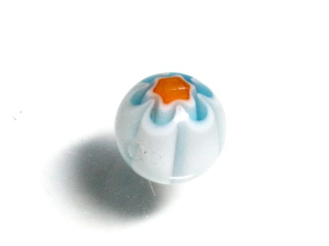 TOKO-BEADS AG023-12 Millefiori bead 8mm AG023-12 ミルフィオリビーズ 8mm Asian bead & African bead  Handmade,Lampeork,bead,asia,india,ethnic,parts,accessory,beads とんぼ玉,ビーズ,トンボ玉,アジア,インド,エスニック,手作り,パーツ,アクセサリー