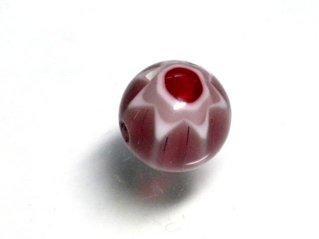TOKO-BEADS AG023-17 Millefiori bead 8mm AG023-17 ミルフィオリビーズ 8mm Asian bead & African bead  Handmade,Lampeork,bead,asia,india,ethnic,parts,accessory,beads とんぼ玉,ビーズ,トンボ玉,アジア,インド,エスニック,手作り,パーツ,アクセサリー