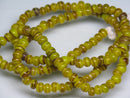 TOKO-BEADS AG024-24N Glass bead (strand) 4~4.5mm AG024-24N 極小とんぼ玉（連） 4~4.5mm Asian bead & African bead  Handmade,Lampeork,bead,asia,india,ethnic,parts,accessory,beads とんぼ玉,ビーズ,トンボ玉,アジア,インド,エスニック,手作り,パーツ,アクセサリー