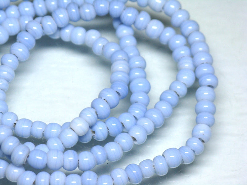 | TOKO-BEADS |AG024N-25 極小とんぼ玉（連） 4~4.5mmとんぼ玉,ビーズ,トンボ玉,アジア,インド,エスニック,手作り,パーツ,アクセサリー