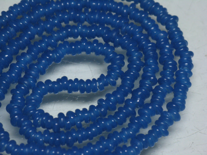 | TOKO-BEADS |AG025N-46 極小リングシードビーズ（連） 3mmとんぼ玉,ビーズ,トンボ玉,アジア,インド,エスニック,手作り,パーツ,アクセサリー