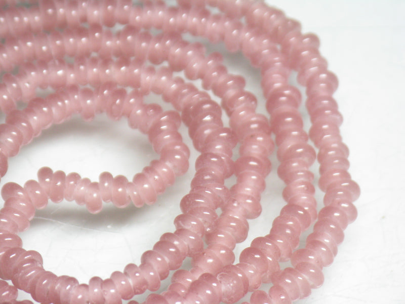 | TOKO-BEADS |AG025N-53 極小リングシードビーズ（連） 3mmとんぼ玉,ビーズ,トンボ玉,アジア,インド,エスニック,手作り,パーツ,アクセサリー