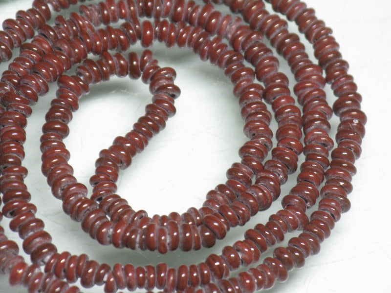 | TOKO-BEADS |AG025N-56 極小リングシードビーズ（連） 3mmとんぼ玉,ビーズ,トンボ玉,アジア,インド,エスニック,手作り,パーツ,アクセサリー