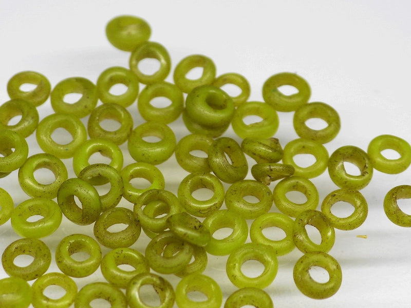 TOKO-BEADS AG025S-14 Glass Seed bead (2g) 3mm AG025S-14 極小リングシードビーズ（2g） 3mm Asian bead & African bead  Handmade,Lampeork,bead,asia,india,ethnic,parts,accessory,beads とんぼ玉,ビーズ,トンボ玉,アジア,インド,エスニック,手作り,パーツ,アクセサリー