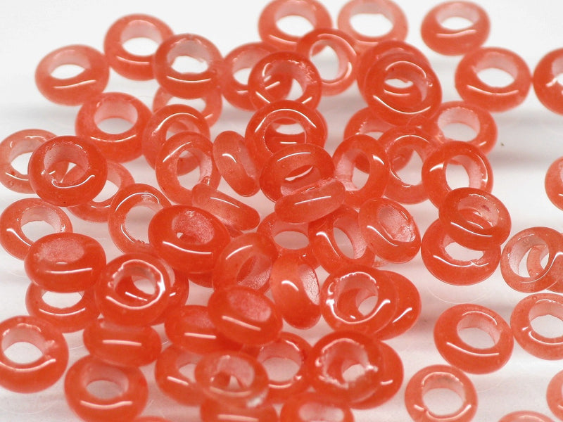 TOKO-BEADS AG025S-16 Glass Seed bead (2g) 4mm AG025S-16 極小リングシードビーズ（2g） 4mm Asian bead & African bead  Handmade,Lampeork,bead,asia,india,ethnic,parts,accessory,beads とんぼ玉,ビーズ,トンボ玉,アジア,インド,エスニック,手作り,パーツ,アクセサリー