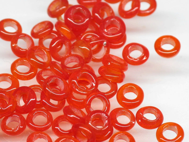 TOKO-BEADS AG025S-17 Glass Seed bead (2g) 4mm AG025S-17 極小リングシードビーズ（2g） 4mm Asian bead & African bead  Handmade,Lampeork,bead,asia,india,ethnic,parts,accessory,beads とんぼ玉,ビーズ,トンボ玉,アジア,インド,エスニック,手作り,パーツ,アクセサリー