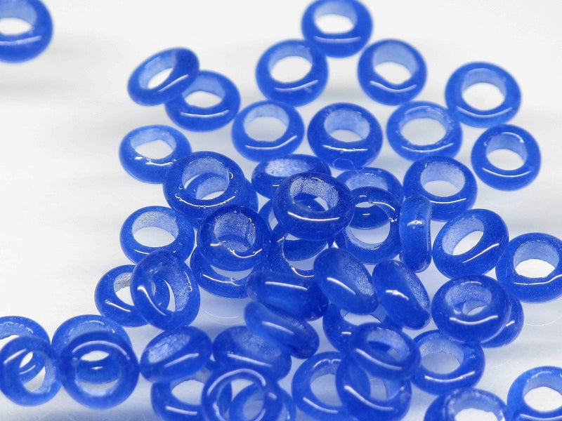 TOKO-BEADS AG025S-19 Glass Seed bead (2g) 4mm AG025S-19 極小リングシードビーズ（2g） 4mm Asian bead & African bead  Handmade,Lampeork,bead,asia,india,ethnic,parts,accessory,beads とんぼ玉,ビーズ,トンボ玉,アジア,インド,エスニック,手作り,パーツ,アクセサリー