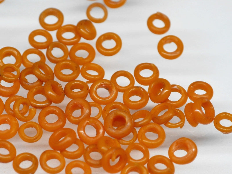 TOKO-BEADS AG025S-28 Glass Seed bead (2g) 3mm AG025S-28 極小リングシードビーズ（2g） 3mm Asian bead & African bead  Handmade,Lampeork,bead,asia,india,ethnic,parts,accessory,beads とんぼ玉,ビーズ,トンボ玉,アジア,インド,エスニック,手作り,パーツ,アクセサリー