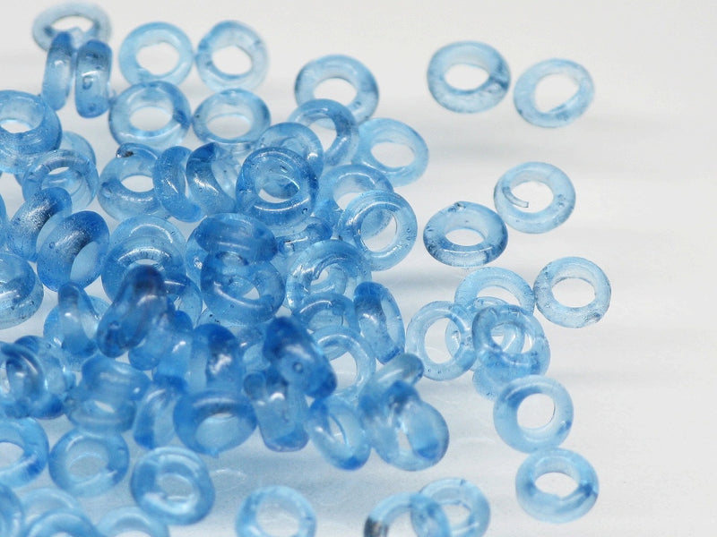 TOKO-BEADS AG025S-30 Glass Seed bead (2g) 3mm AG025S-30 極小リングシードビーズ（2g） 3mm Asian bead & African bead  Handmade,Lampeork,bead,asia,india,ethnic,parts,accessory,beads とんぼ玉,ビーズ,トンボ玉,アジア,インド,エスニック,手作り,パーツ,アクセサリー