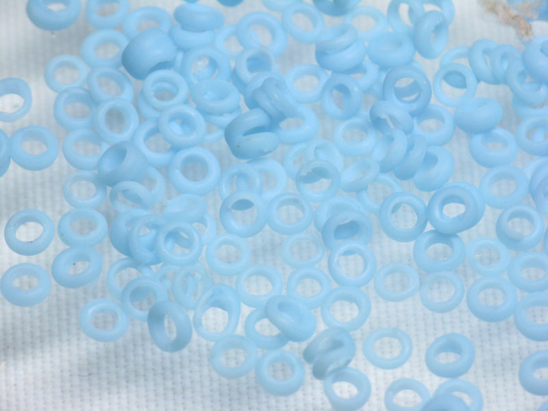 TOKO-BEADS AG025S-42 Glass Seed bead (2g) 3mm AG025S-42 極小リングシードビーズ（2g） 3mm Asian bead & African bead  Handmade,Lampeork,bead,asia,india,ethnic,parts,accessory,beads とんぼ玉,ビーズ,トンボ玉,アジア,インド,エスニック,手作り,パーツ,アクセサリー