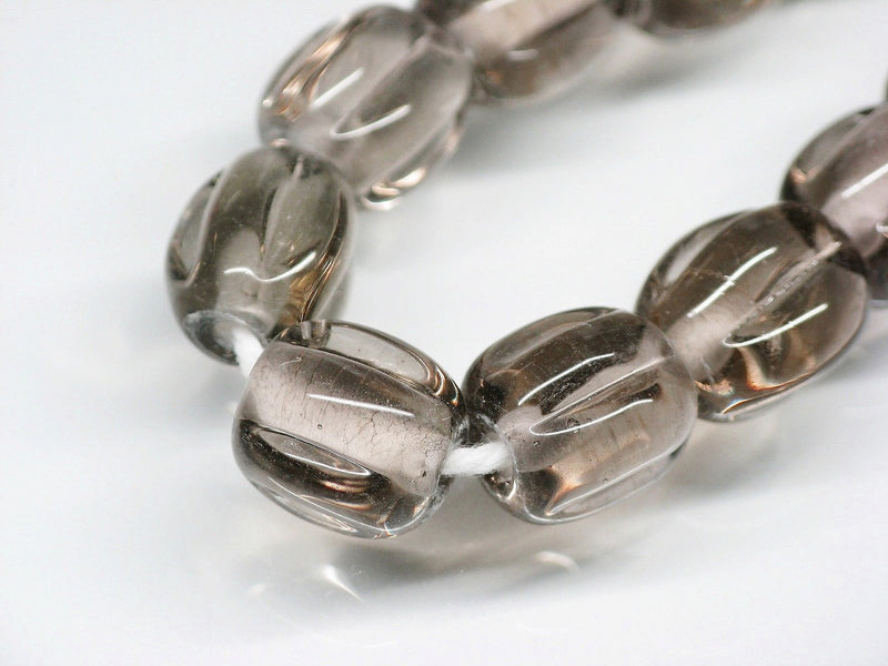 TOKO-BEADS AG026N-35 Glass bead (40pcs/strand) 9~10mm AG026N-35 ナツメ型ビーズ（40個/連） 9~10mm Asian bead & African bead  Handmade,Lampeork,bead,asia,india,ethnic,parts,accessory,beads とんぼ玉,ビーズ,トンボ玉,アジア,インド,エスニック,手作り,パーツ,アクセサリー