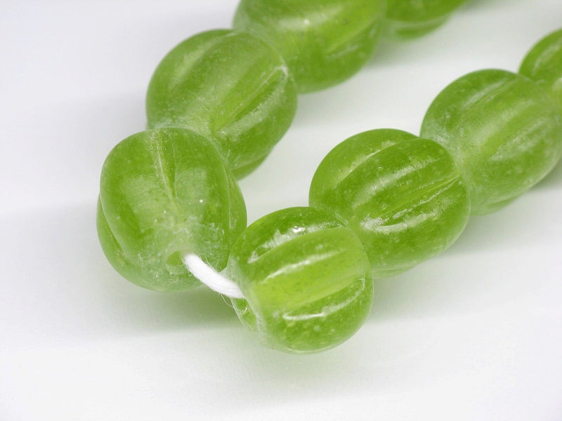 TOKO-BEADS AG026N-39 Glass bead (40pcs/strand) 9~10mm AG026N-39 ナツメ型ビーズ（40個/連） 9~10mm Asian bead & African bead  Handmade,Lampeork,bead,asia,india,ethnic,parts,accessory,beads とんぼ玉,ビーズ,トンボ玉,アジア,インド,エスニック,手作り,パーツ,アクセサリー
