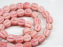 TOKO-BEADS AG026-40N Glass bead (40pcs/strand) 9~10mm AG026-40N ナツメ型ビーズ（40個/連） 9~10mm Asian bead & African bead  Handmade,Lampeork,bead,asia,india,ethnic,parts,accessory,beads とんぼ玉,ビーズ,トンボ玉,アジア,インド,エスニック,手作り,パーツ,アクセサリー