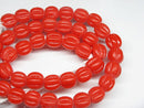 TOKO-BEADS AG026-47N Glass bead (40pcs/strand) 9~10mm AG026-47N ナツメ型ビーズ（40個/連） 9~10mm Asian bead & African bead  Handmade,Lampeork,bead,asia,india,ethnic,parts,accessory,beads とんぼ玉,ビーズ,トンボ玉,アジア,インド,エスニック,手作り,パーツ,アクセサリー