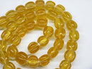 TOKO-BEADS AG026-48N Glass bead (40pcs/strand) 9~10mm AG026-48N ナツメ型ビーズ（40個/連） 9~10mm Asian bead & African bead  Handmade,Lampeork,bead,asia,india,ethnic,parts,accessory,beads とんぼ玉,ビーズ,トンボ玉,アジア,インド,エスニック,手作り,パーツ,アクセサリー