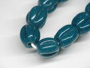 TOKO-BEADS AG026-51N Glass bead (40pcs/strand) 9~10mm AG026-51N ナツメ型ビーズ（40個/連） 9~10mm Asian bead & African bead  Handmade,Lampeork,bead,asia,india,ethnic,parts,accessory,beads とんぼ玉,ビーズ,トンボ玉,アジア,インド,エスニック,手作り,パーツ,アクセサリー
