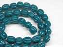 TOKO-BEADS AG026-51N Glass bead (40pcs/strand) 9~10mm AG026-51N ナツメ型ビーズ（40個/連） 9~10mm Asian bead & African bead  Handmade,Lampeork,bead,asia,india,ethnic,parts,accessory,beads とんぼ玉,ビーズ,トンボ玉,アジア,インド,エスニック,手作り,パーツ,アクセサリー