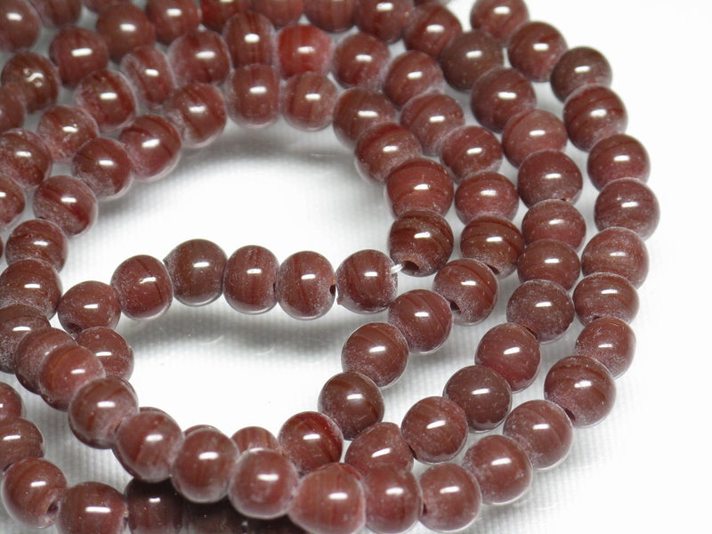 TOKO-BEADS AG027N-03 Glass Seed bead (strand) 5~6mm AG027N-03 シードビーズ（連） 5~6mm Asian bead & African bead  Handmade,Lampeork,bead,asia,india,ethnic,parts,accessory,beads とんぼ玉,ビーズ,トンボ玉,アジア,インド,エスニック,手作り,パーツ,アクセサリー