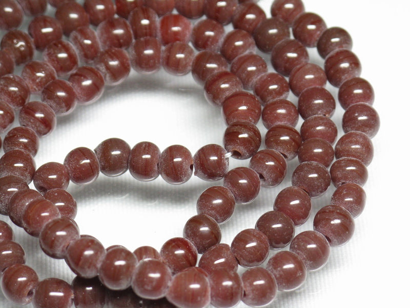 | TOKO-BEADS |AG027N-03 シードビーズ（連） 5~6mmとんぼ玉,ビーズ,トンボ玉,アジア,インド,エスニック,手作り,パーツ,アクセサリー