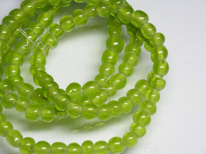 TOKO-BEADS AG027N-06 Glass Seed bead (strand) 4~6mm AG027N-06 シードビーズ（連） 4~6mm Asian bead & African bead  Handmade,Lampeork,bead,asia,india,ethnic,parts,accessory,beads とんぼ玉,ビーズ,トンボ玉,アジア,インド,エスニック,手作り,パーツ,アクセサリー