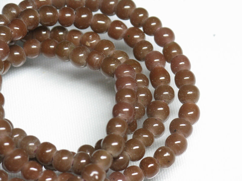 TOKO-BEADS AG027N-09 Glass Seed bead (strand) 4~6mm AG027N-09 シードビーズ（連） 4~6mm Asian bead & African bead  Handmade,Lampeork,bead,asia,india,ethnic,parts,accessory,beads とんぼ玉,ビーズ,トンボ玉,アジア,インド,エスニック,手作り,パーツ,アクセサリー