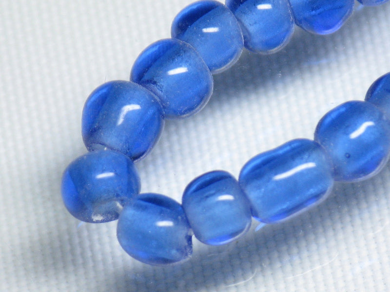 TOKO-BEADS AG027N-13 Glass Seed bead (strand) 4~6mm AG027N-13 シードビーズ（連） 4~6mm Asian bead & African bead  Handmade,Lampeork,bead,asia,india,ethnic,parts,accessory,beads とんぼ玉,ビーズ,トンボ玉,アジア,インド,エスニック,手作り,パーツ,アクセサリー