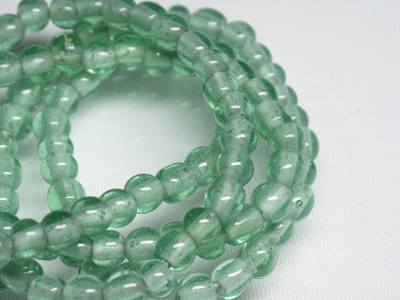 TOKO-BEADS AG027N-18 Glass Seed bead (strand) 4~6mm AG027N-18 シードビーズ（連） 4~6mm Asian bead & African bead  Handmade,Lampeork,bead,asia,india,ethnic,parts,accessory,beads とんぼ玉,ビーズ,トンボ玉,アジア,インド,エスニック,手作り,パーツ,アクセサリー
