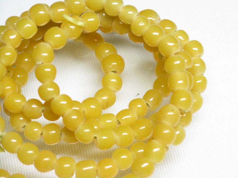 | TOKO-BEADS |AG027N-23 シードビーズ（連） 5~6mmとんぼ玉,ビーズ,トンボ玉,アジア,インド,エスニック,手作り,パーツ,アクセサリー