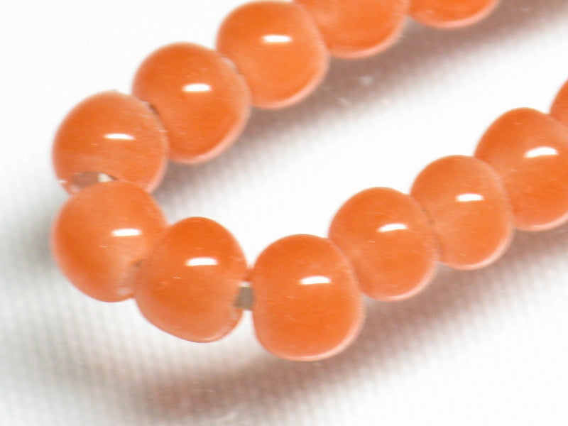 TOKO-BEADS AG027N-24 Glass Seed bead (strand) 5~6mm AG027N-24 シードビーズ（連） 5~6mm Asian bead & African bead  Handmade,Lampeork,bead,asia,india,ethnic,parts,accessory,beads とんぼ玉,ビーズ,トンボ玉,アジア,インド,エスニック,手作り,パーツ,アクセサリー