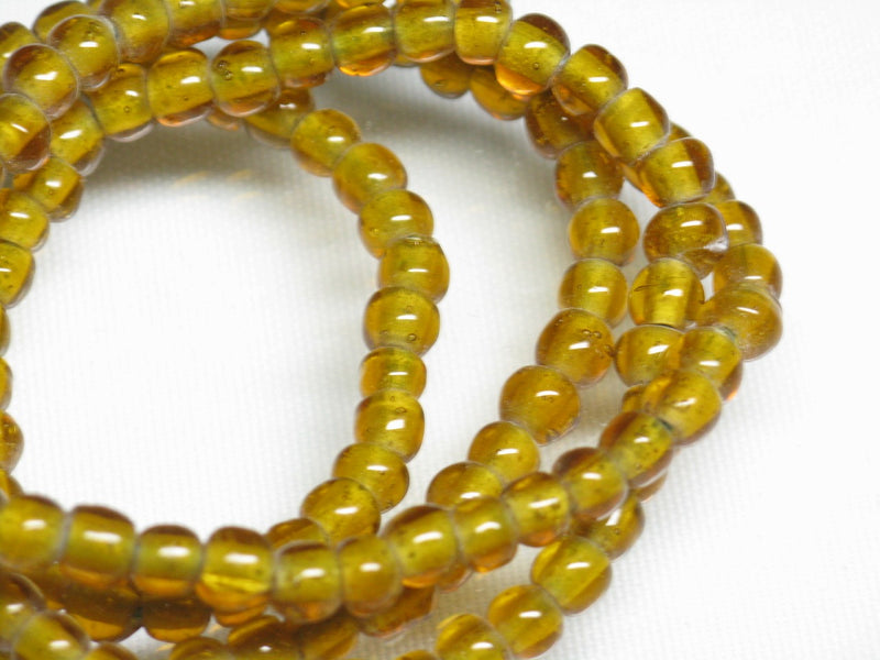 | TOKO-BEADS |AG027N-27 シードビーズ（連） 4~5mmとんぼ玉,ビーズ,トンボ玉,アジア,インド,エスニック,手作り,パーツ,アクセサリー