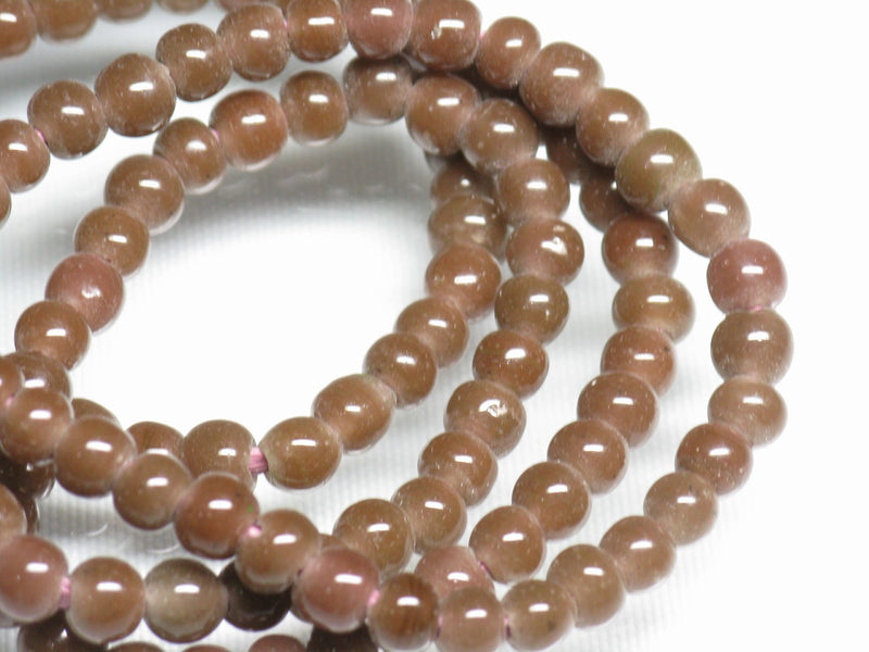 | TOKO-BEADS |AG027N-30 シードビーズ（連） 5~6mmとんぼ玉,ビーズ,トンボ玉,アジア,インド,エスニック,手作り,パーツ,アクセサリー